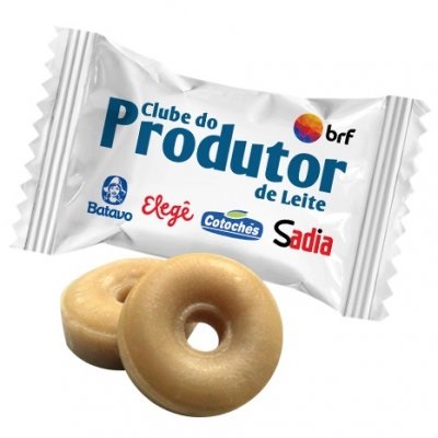 Balas de Leite Personalizadas